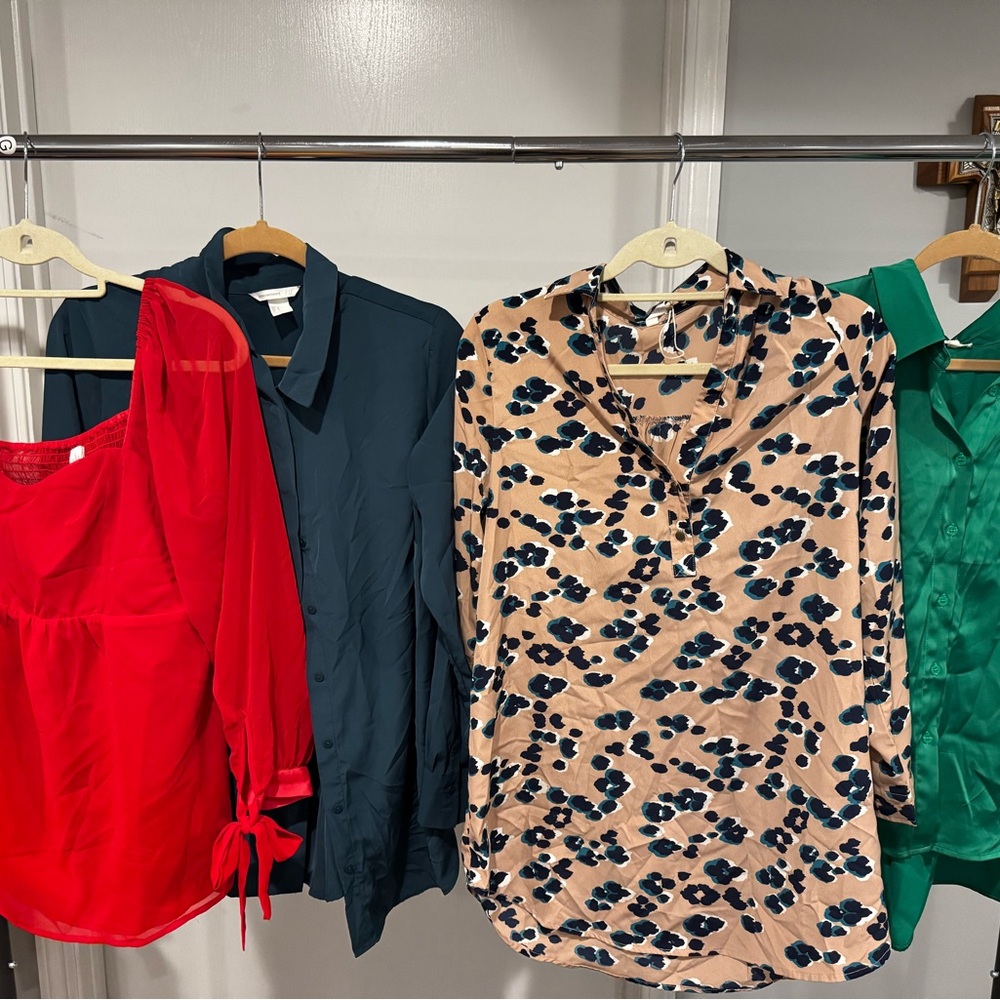 Maternity women’s dress shirt bundle